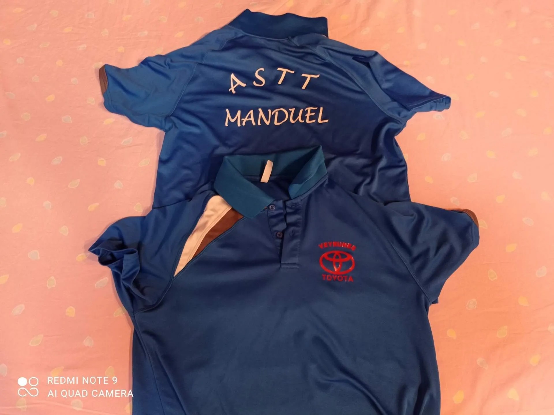 Maillot Bleu ASTT Manduel